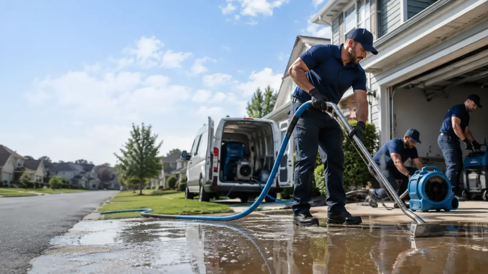 Flood Damage Restoration in La Blanca, TX